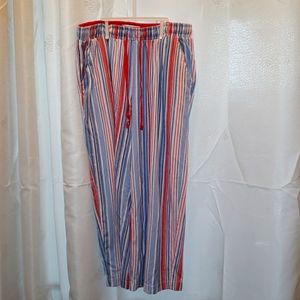 Fun striped lounge wear!